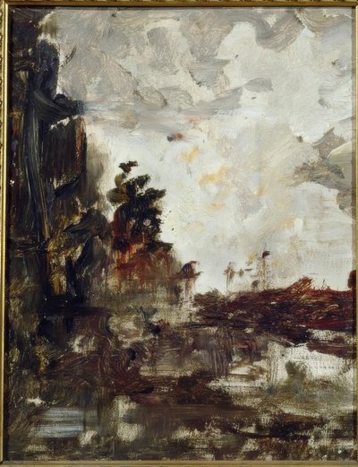 Untitled (Color Sketch) by Gustave Moreau